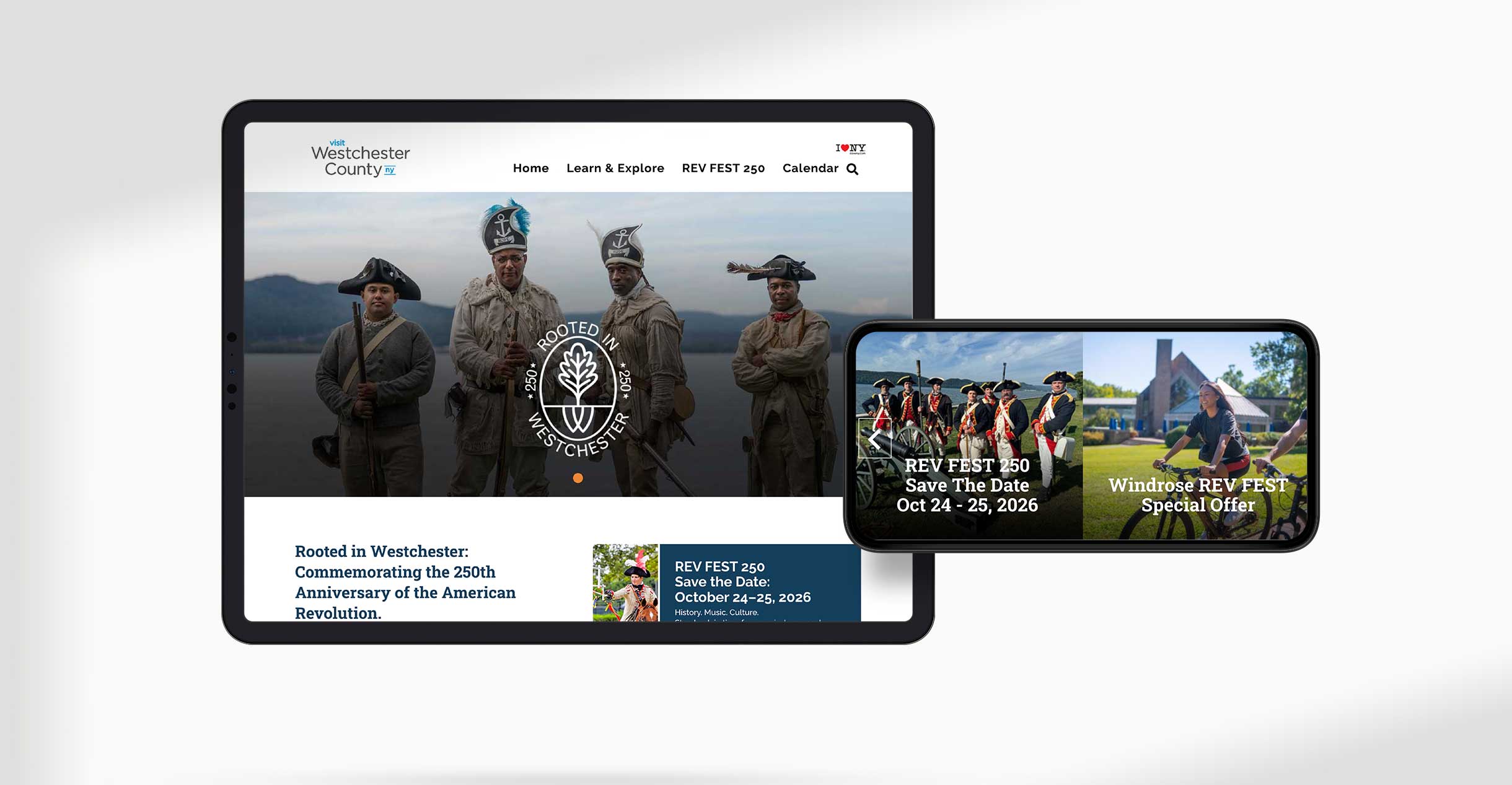 Rooted in Westchester 250 Responsive Examples