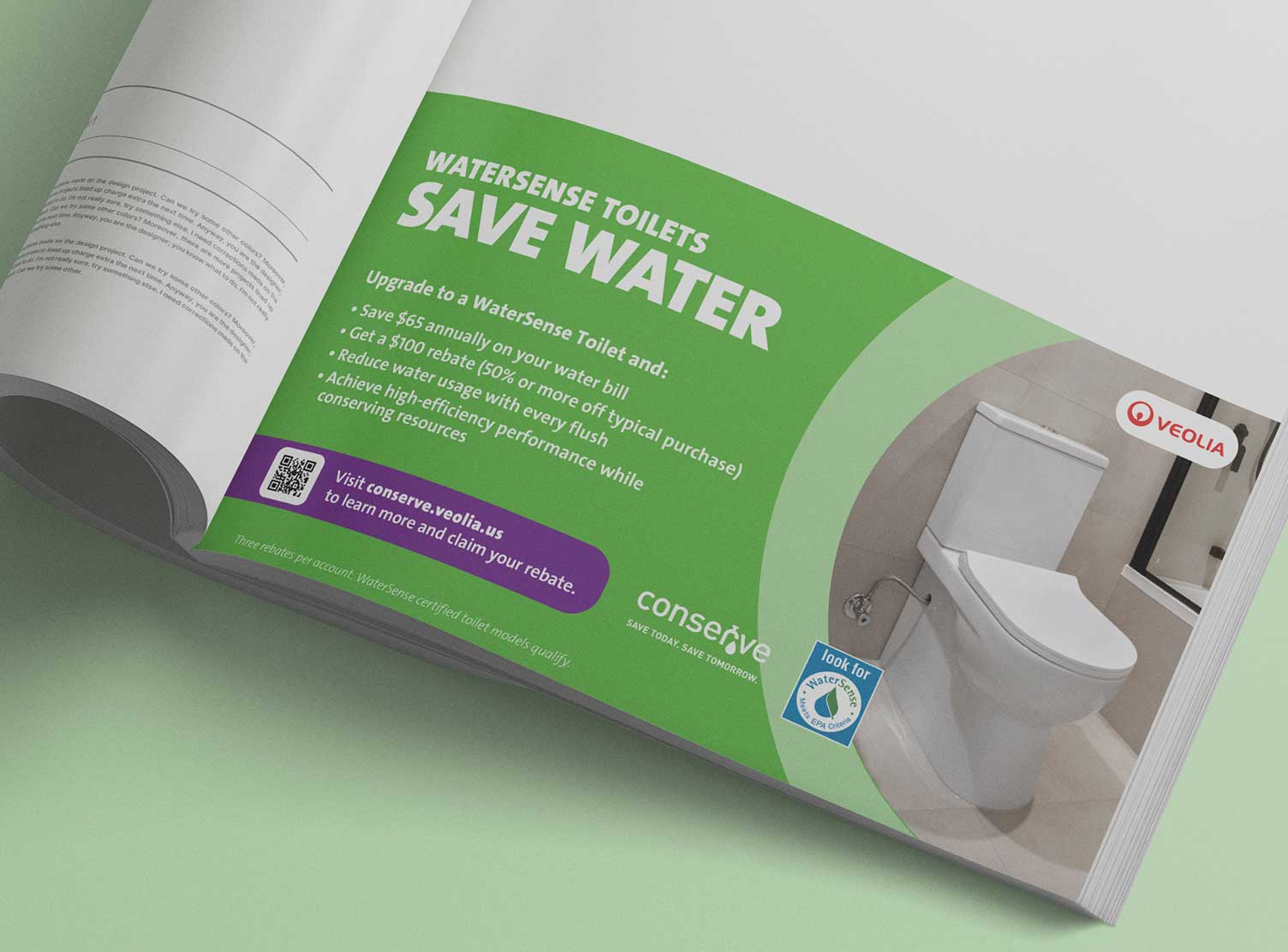 Veolia - Save Water Toilet Ad